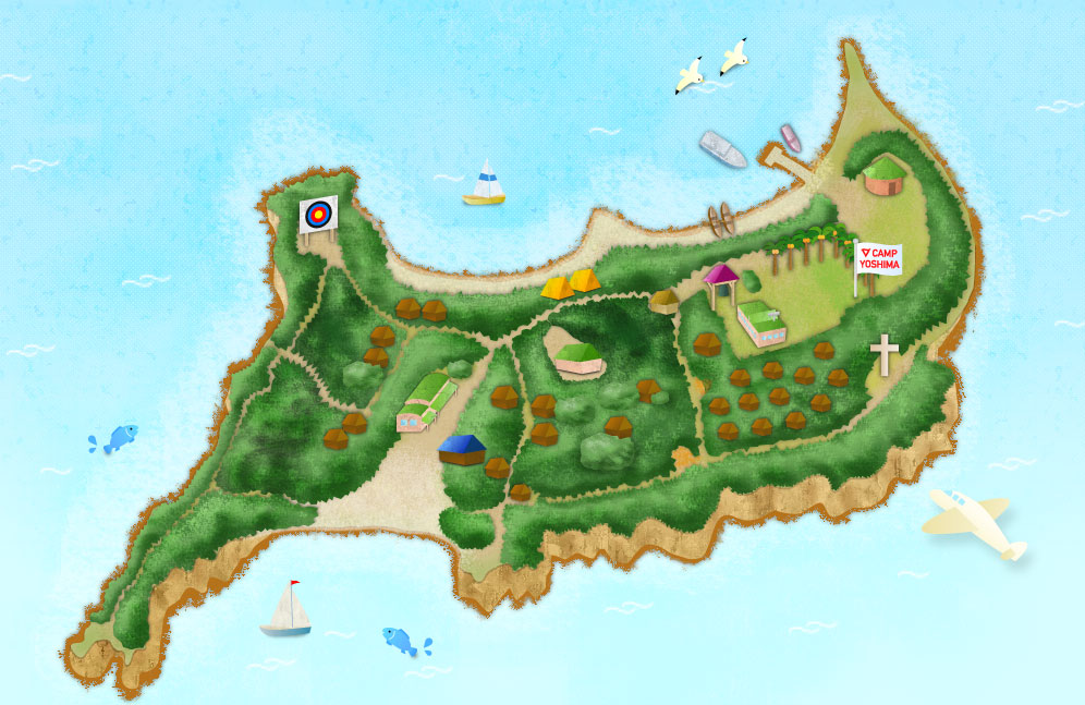 余島地図